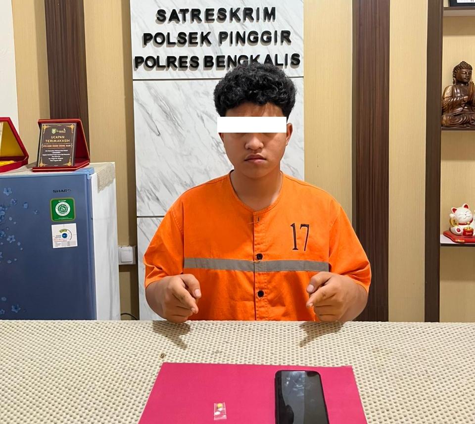 Narkoba di KTV Duri Barat, Seorang Pemuda Diciduk Polsek Pinggir