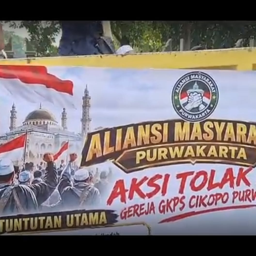 Gerombolan Intoleran di Purwakarta Tolak Pendirian Gereja
